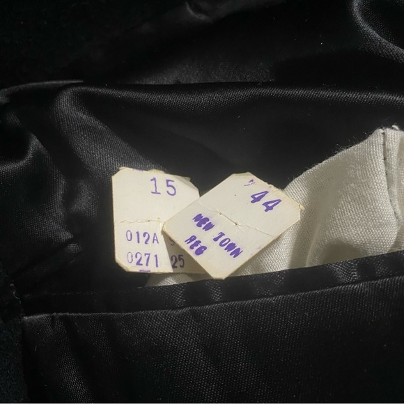 Vintage Karamai Black 100% Cashmere Camel 3 Button Union Made USA Coat - Picture 5 of 5